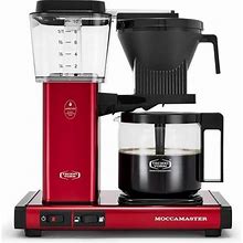 Technivorm Red Moccamaster 53944 Kbgv Select 10-Cup Coffee Maker - Size 10