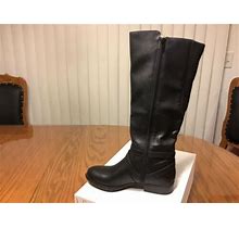 Womens "Lifestride" Xtrovert Knee-Hi Riding Boots, Size 6M, Black