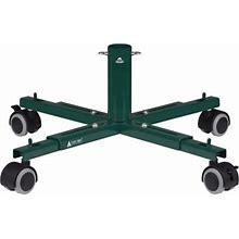 Tree Nest Movable Artificial Tree Stand Steel In Green | 7.5 H X 23.2 W X 23.2 D In | Wayfair 4890C3dbbe75874b45778e58edddc416