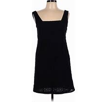 Nine West Casual Dress - Mini: Black Dresses - Women's Size 10