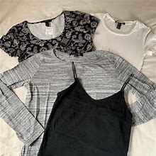 Forever 21 Tops | Forever 21 And Wild Fable Clothing Bundle | Color: Black/Gray | Size: S