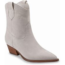 Marc Fisher Nonie Cowboy Bootie | Women's | Taupe | Size 8 | Boots
