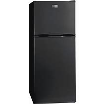 Frigidaire Top-Freezer Refrigerator: Black, 11.6 Cu Ft Total Capacity, 4 Shelves, 9 To 16.9 Cu Ft Model: FFET1222UB