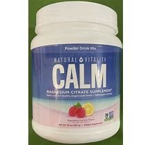 Natural Vitality Calm Magnesium Citrate Supplement. 20 Oz