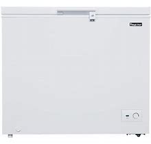 8.7 Cu. Ft. Manual Defrost Chest Freezer In White