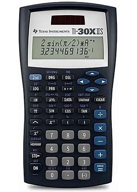 Texas Instruments TI-30X IIS 2-Line 11-Digit Solar Powered Scientific Calculator Teacher Kit, Black, 10/Kit (TI30XIISTK)