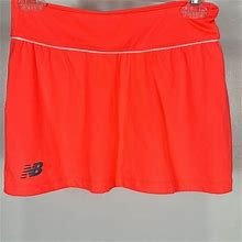 New Balance Orange Tennis Fitness Athleisure Skort Size XS - Women | Color: Orange | Size: XS