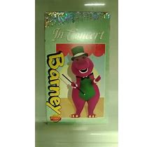 Barney In Concert Live In TX (VHS-1991) Classic Collectionvg/+1 Shipbuy3get1!