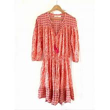 Beachgold Dresses | Beachgold Bali Paisley Mini Dress | Color: Orange/Pink | Size: M