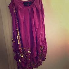 Sheri Bodell Dresses | Sheri Bodell Sequin Dress | Color: Gold/Pink | Size: S