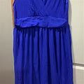 Womena Blue Dress Size Large Sleeveless - New Women | Color: Blue | Size: L