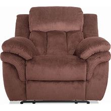 Trevor Power Recliner With USB In Brown | Memory Foam | Transitional Recliners Polyester By Bob's Discount Furniture