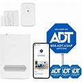 ADT 6 Piece Wireless Home Security System - DIY Installation - Optional Professional Monitoring - No Contract - Compatible With Google Assistant & Al