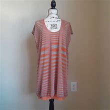Missoni Dresses | Missoni Coccon Knit Dress Sleeveless Orange Women's 38/2 | Color: Gray/Orange | Size: 2