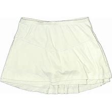 Adidas Active Skort: Ivory Solid Activewear - Women's Size Small