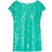 Chiara Ferragni Kids - Sequin T-Shirt Dress - Kids - Elastane/Elastane/Polyester/Polyester - 8 Yrs - Green