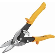 Malco, Steel Aviation Snip With Power-Fit Hand Grips, Blade Size 1.5 In, Tool Length 9.875 In, Model AV3
