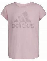 Image result for Girls Pink Adidas Shirt