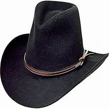 Stetson Bozeman Light Brown Wool Crushable Cowboy Western Hat - Medium