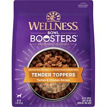 Bowl Boosters Tender Toppers Turkey & Chicken Recipe Dry Dog Food, 2 Lbs.