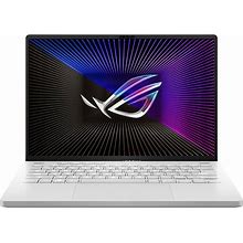 ASUS - ROG Zephyrus G14 14" 165Hz Gaming Laptop QHD- AMD Ryzen 9 With 16GB Memory-NVIDIA Geforce RTX 4060-512GB SSD - Moonlight White