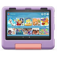 Amazon Fire HD 8 Kids 32 GB Tablet With 8-In. HD Display - 2022 Release, Purple