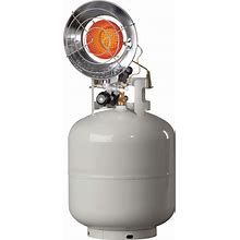Mr. Heater Tank-Top Propane Heater, Single Burner, 15,000 BTU, Electronic Ignition, Model MH15TS