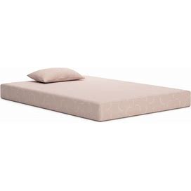 Ashley Ikidz Coral Coral Twin Firm Mattress, Pink Traditional Accessories From Coleman Furniture