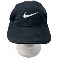 Nike Featherlight Dri Fit Athletic Running Hat Cap Baseball Black