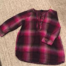 Gap Dresses | Berry Gap Tunic Dress, 12-18 Mos. | Color: Pink | Size: 12-18Mb