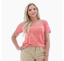 Aventura Women's Skylar Top - Red Size X-Small - BCI Cotton