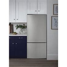 GE Appliances 31" Counter Depth Bottom Freezer 17.7 Cu. Ft. Refrigerator In Black/Gray/White, Size 68.0 H X 31.13 W X 27.0 D In | Wayfair | GEAP2180