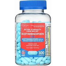 Rite Aid Extra Strength Pain Relief Acetaminophen PM Caplets, 500Mg...