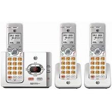 At&T El52315 Dect 6.0 Cordless Phone - Silver, Black Cordless - 1 X Phone Line - 3 X Handset - Speakerphone - Answering Machine