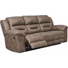Stoneland Manual Reclining Sofa, Fossil By Ashley, Furniture > Living Room > Sofas > Reclining Sofas. On Sale - 22% Off