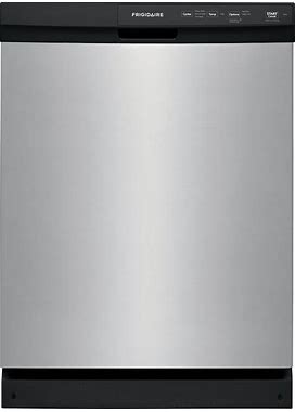 Frigidaire Front Control 24-In Built-In Dishwasher (Stainless Steel) ENERGY STAR, 55-Dba | FFCD2413US