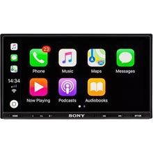 Sony XAV-AX5000 Double DIN Digital Receiver With 6.95" Capacitive Touchscreen Display, Apple Carplay And Android Auto