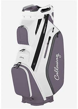 Callaway Golf 2024 Org 14 White/Violet Haze Cart Golf Bag