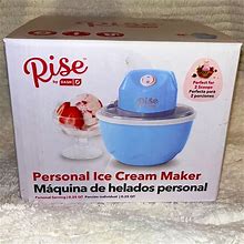 Rise By Dash Kitchen | Rose By Dash Ice Cream Maker Machine New Nib | Color: Blue/White | Size: Os