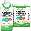 Orgain Organic Nutritional Shake Oral Supplement Sweet Vanilla Bean Flavor 12 Ct