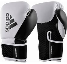 Adidas Hybrid 150 Boxing Gloves - 12Oz White/Black