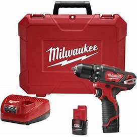 Milwaukee 2407-22 M12 3/8" Drill/Driver Kit