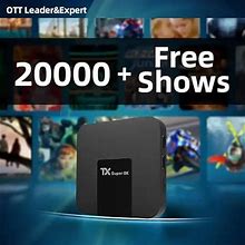 Black Wifi Set Top Box Android 4K Smart Tvbox Adult TV Channels Internet Smart TV Box Android 10 4K Android TV Box