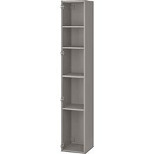IKEA - ENHET High Cabinet With 4 Shelves, Gray, 12X12x72 "
