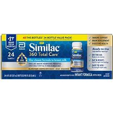 Similac 360 Total Care Infant Formula, Ready-To-Feed, Case Of 24, 8 Fl. Oz.