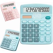 200 Custom Electronic Desktop Calculator (Min Qty: 200) | Promotional Products