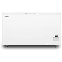 12.8 Cu. Ft. Manual Defrost Commercial Chest Freezer In White