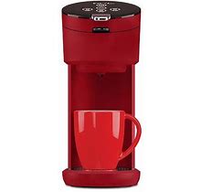 Instant™ Solo Single-Serve Coffee Maker | Red | One Size | Coffee + Tea Coffee Makers | Adjustable|Removable Drip Tray | Back To College | Dorm Essent