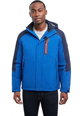 Men's London Fog Alpine Flex Stretch Jacket, Size: Medium, Blue