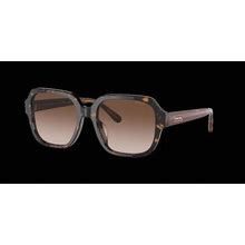 COACH HC8335U C7989 Dark Tortoise - Women Luxury Sunglasses, Brown Gradient Lens
